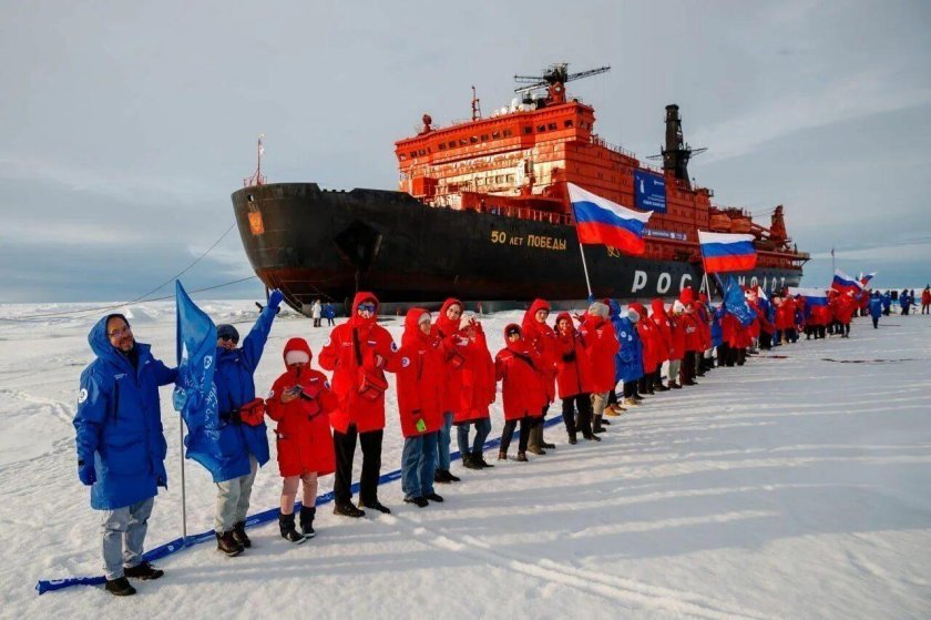 50 Лет Победы атомный ледокол