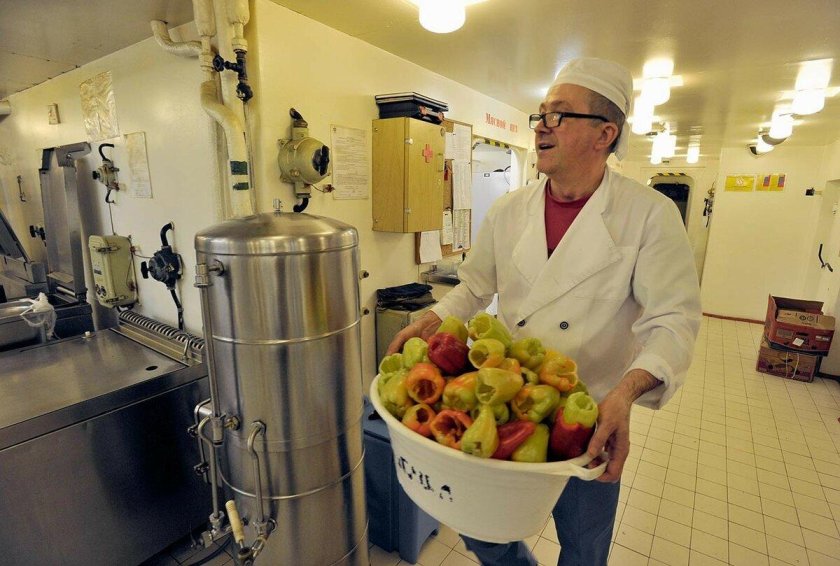 Кухня на атомном ледоколе