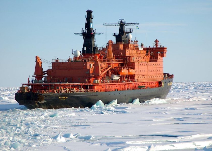 50 Лет Победы атомный ледокол