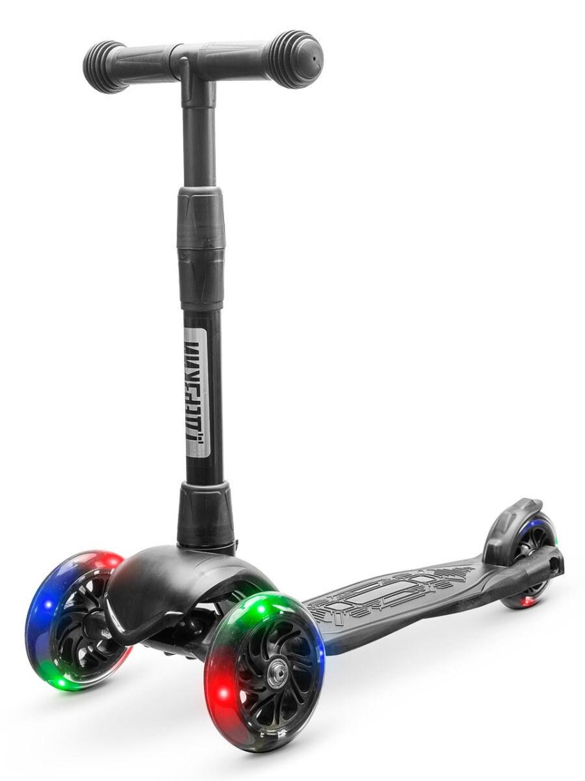 Самокат кикборд трехколесный