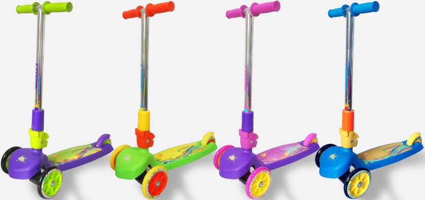 Самокат трехколесный Techteam Pony 2022 синий