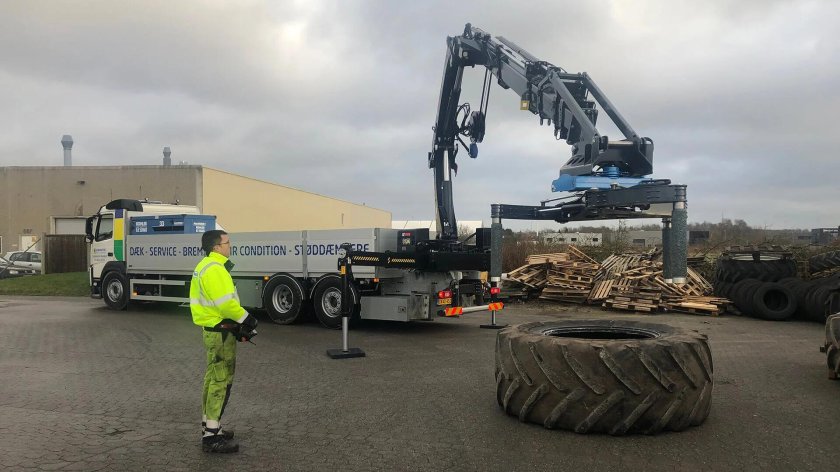 Манипулятор для шин