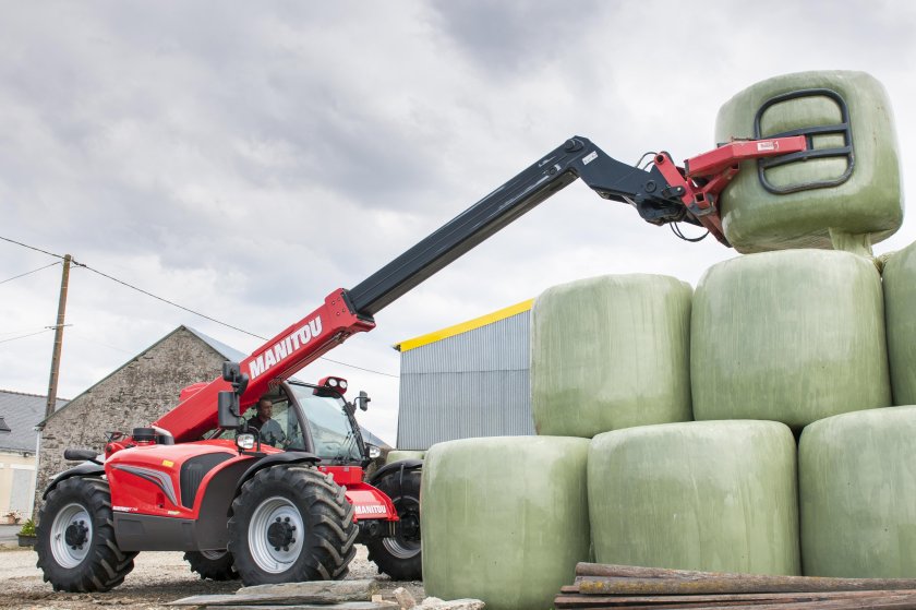 Телескопический погрузчик Manitou