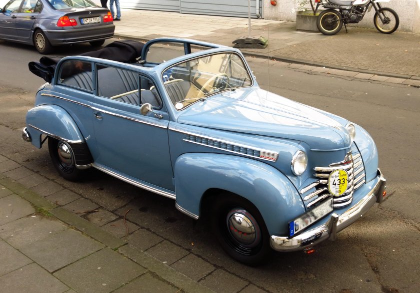 Опель Олимпия кабриолет