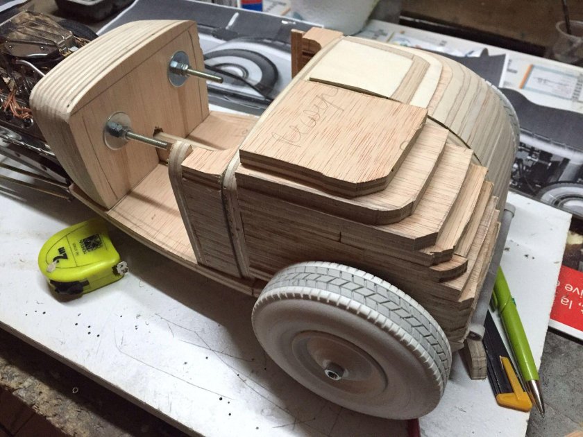 Картинг из дерева