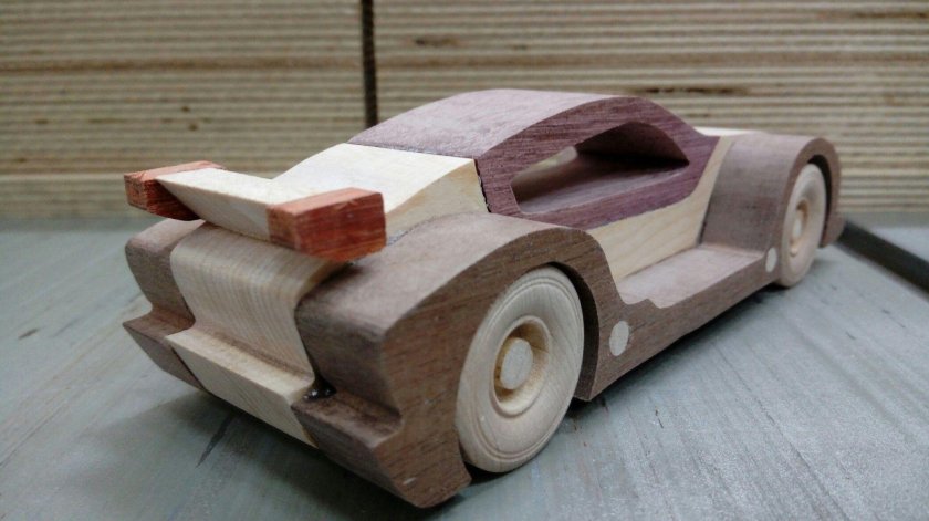 Мини кар из досок