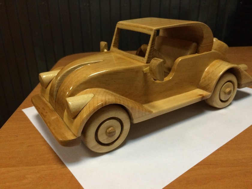 Деревянная машина своими руками