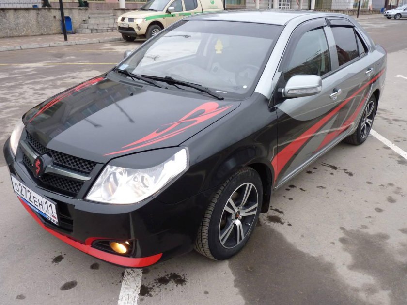 Geely MK 2008 тюнинг