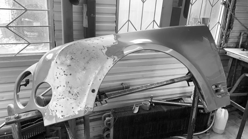 Ремонт алюминиевого кузова автомобиля