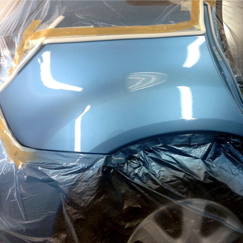 Покраска крыла автомобиля