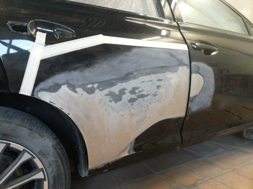 Грунтовка кузова автомобиля