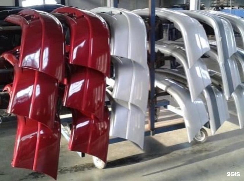 Стеллаж для бамперов