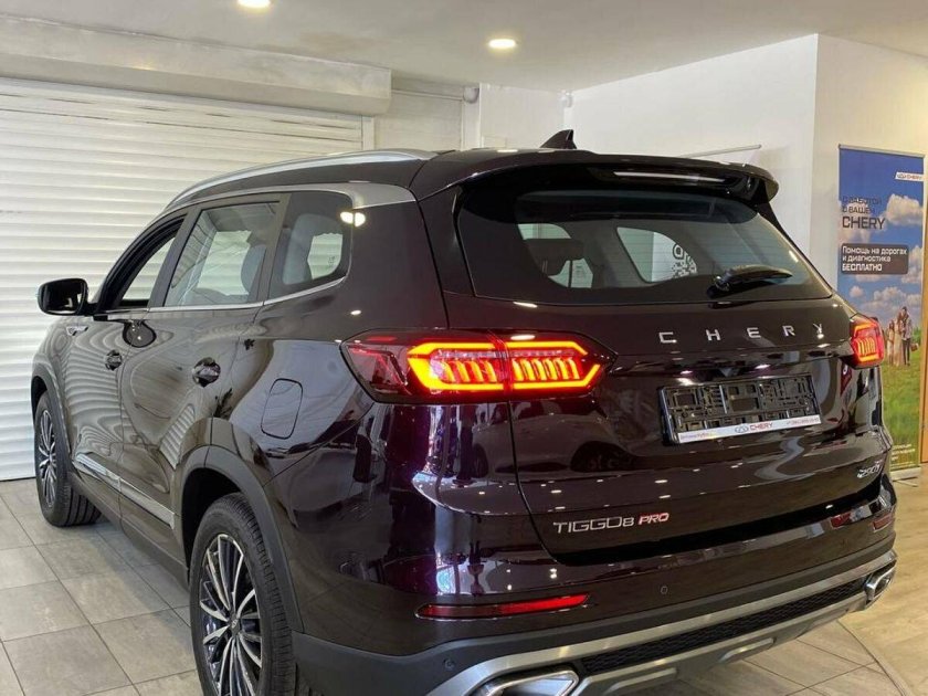 Chery Tiggo 8 Pro фиолетовый