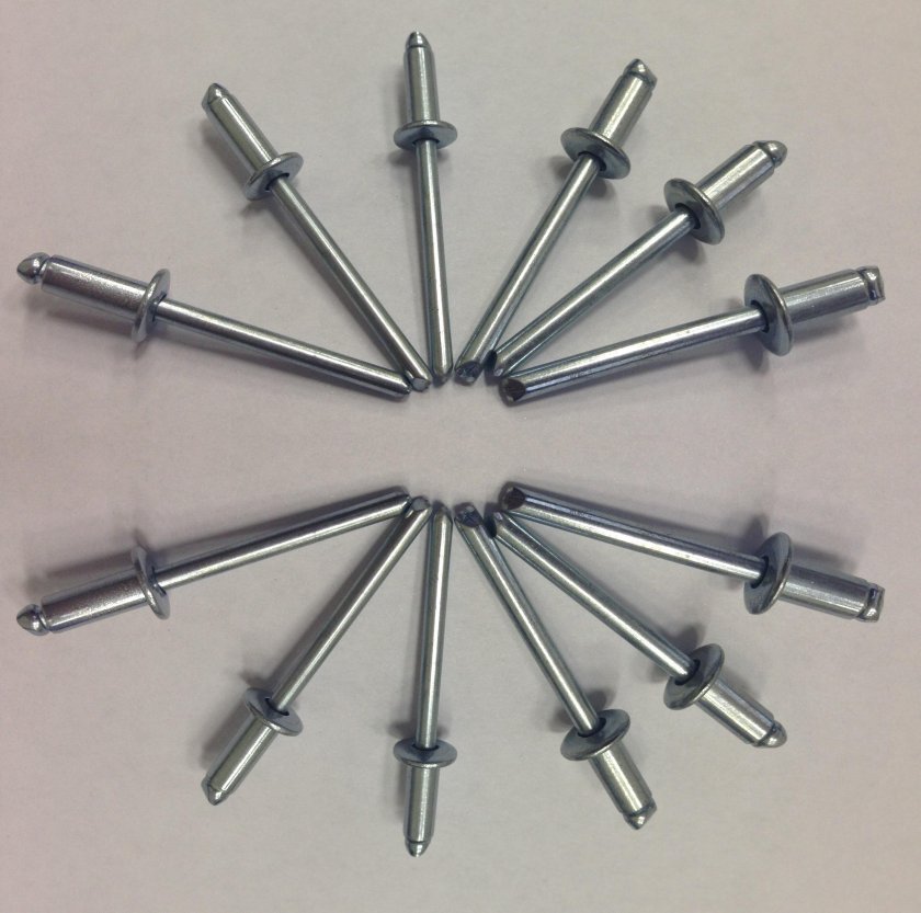 Заклепки для фиброцементных плит