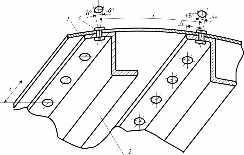 Стрингер чертеж