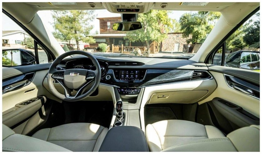 Cadillac xt6 2021 салон