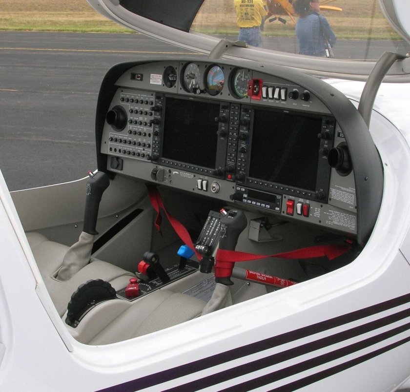 Diamond da40 Cockpit