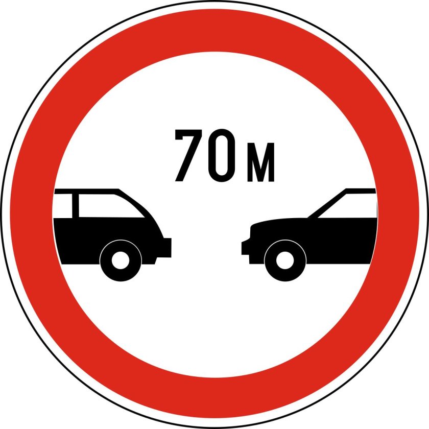 Дорожные знаки в Турции