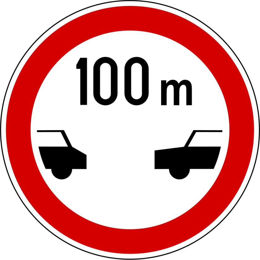 3.16 «Ограничение минимальной дистанции