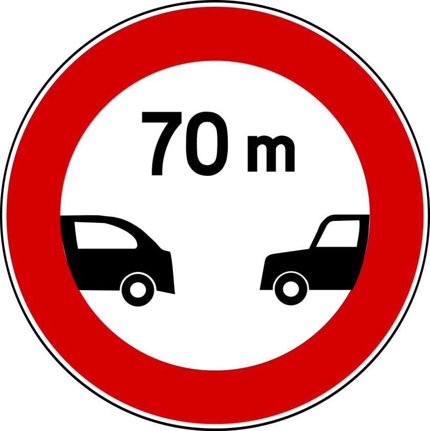 Дорожные знаки в Турции