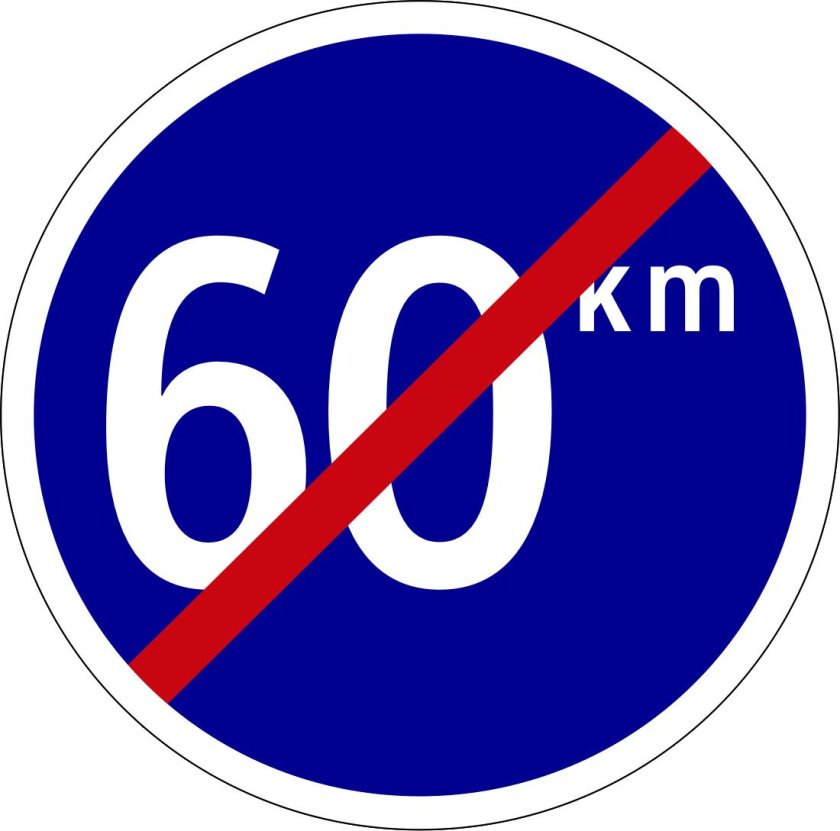 Ограничение минимальной скорости