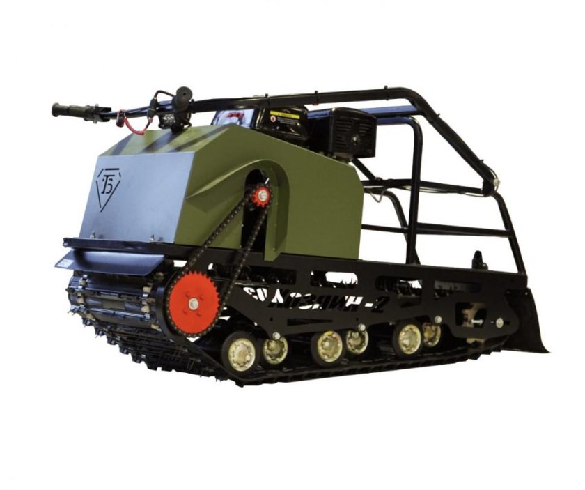 Бурлак хозяин 2 мотобуксировщик