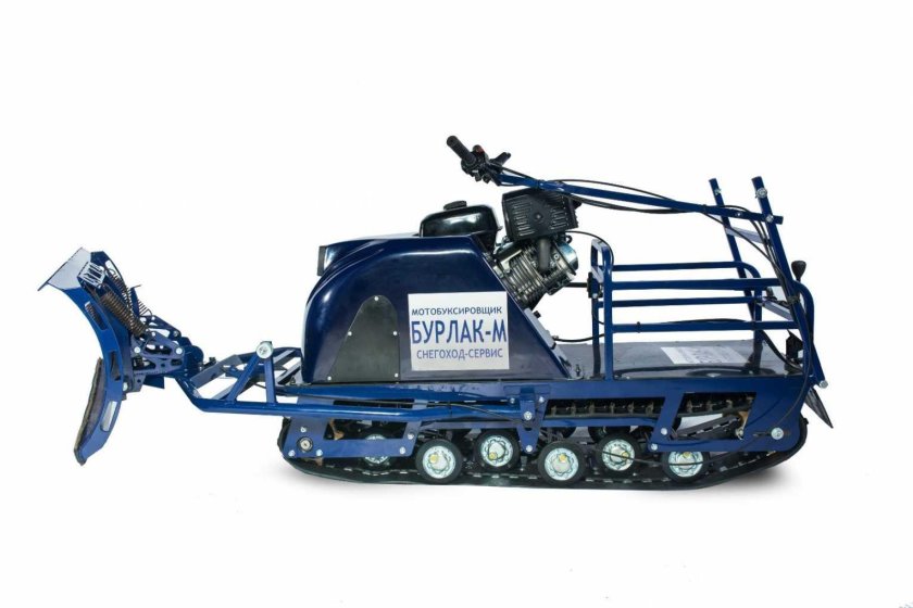 Мотобуксировщик Бурлак м2