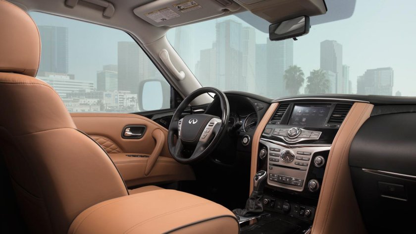 Инфинити qx80 новый салон
