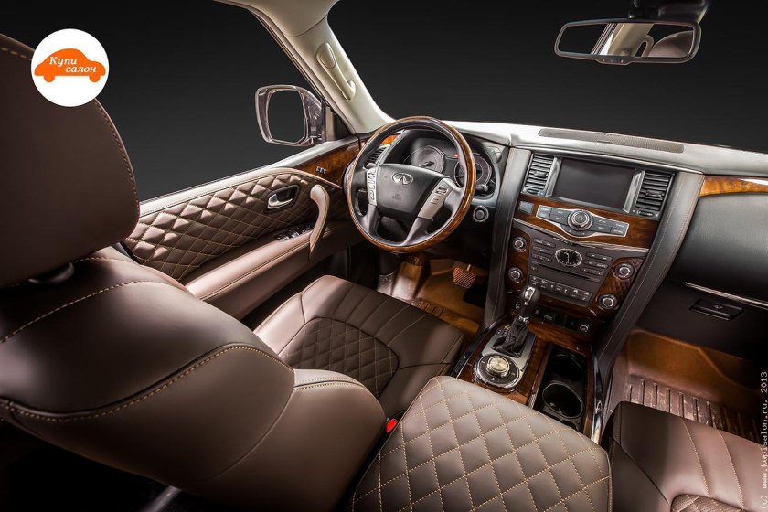 Инфинити qx80 салон