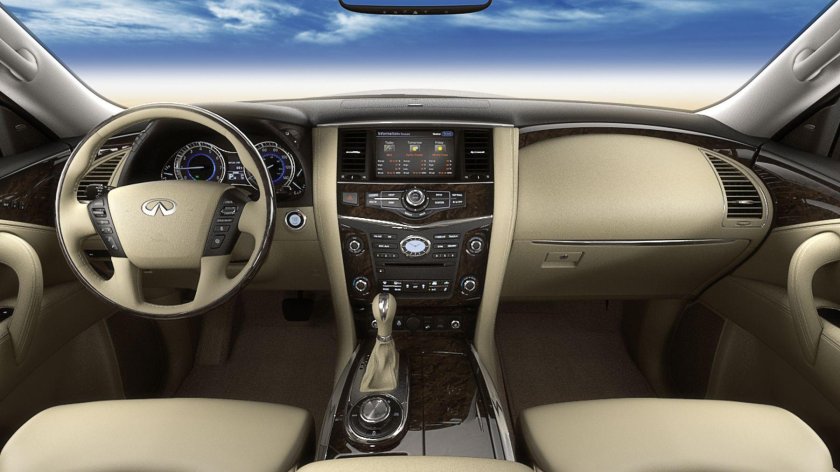Инфинити ку Икс 80 салон