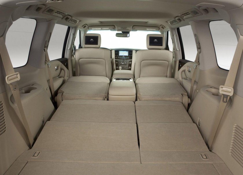 Инфинити джип qx56 салон