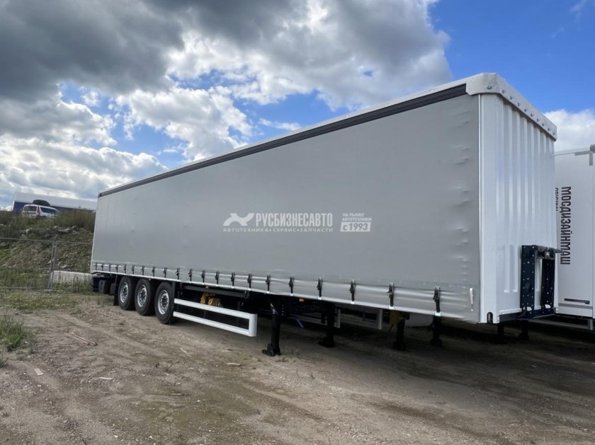 Трехосный шторный полуприцеп Титан 226 ссу 1150