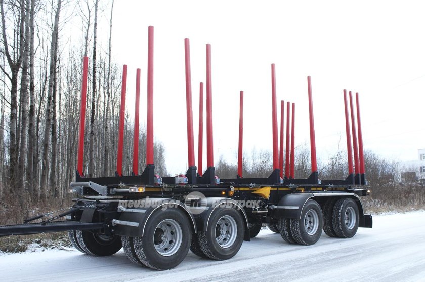 Прицеп 83360а сортиментовоз оси l1