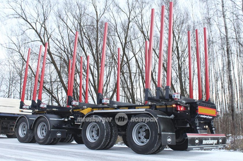 Полуприцеп лесовоз Новтрак