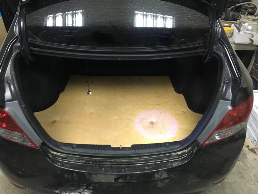 Багажник Хендай Солярис седан 2012