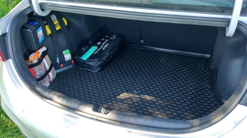 Органайзер в багажник Хендай Солярис хэтчбек