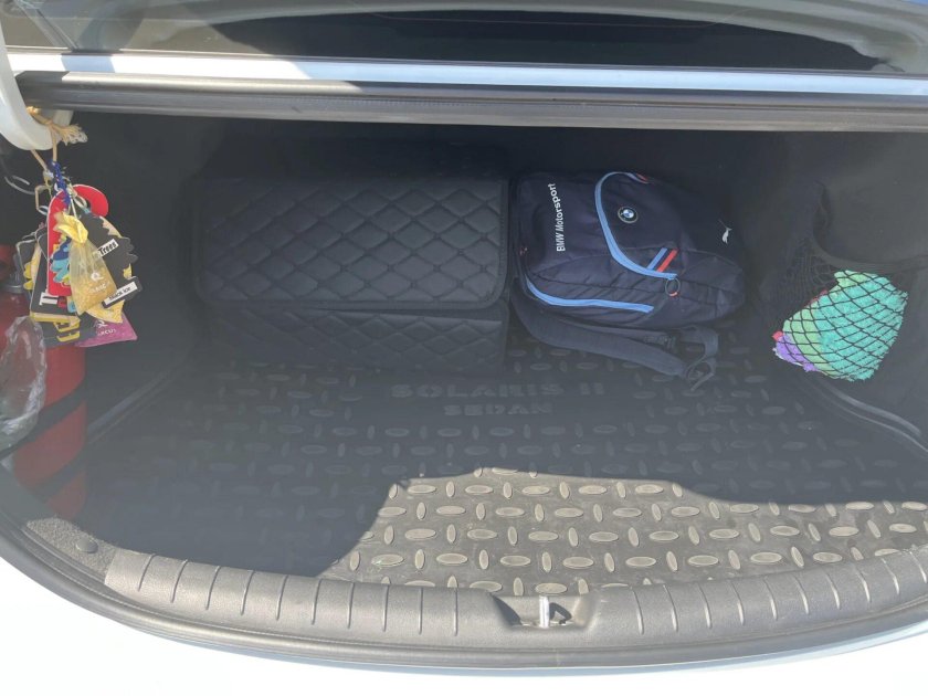 Органайзер в багажник Хендай Солярис