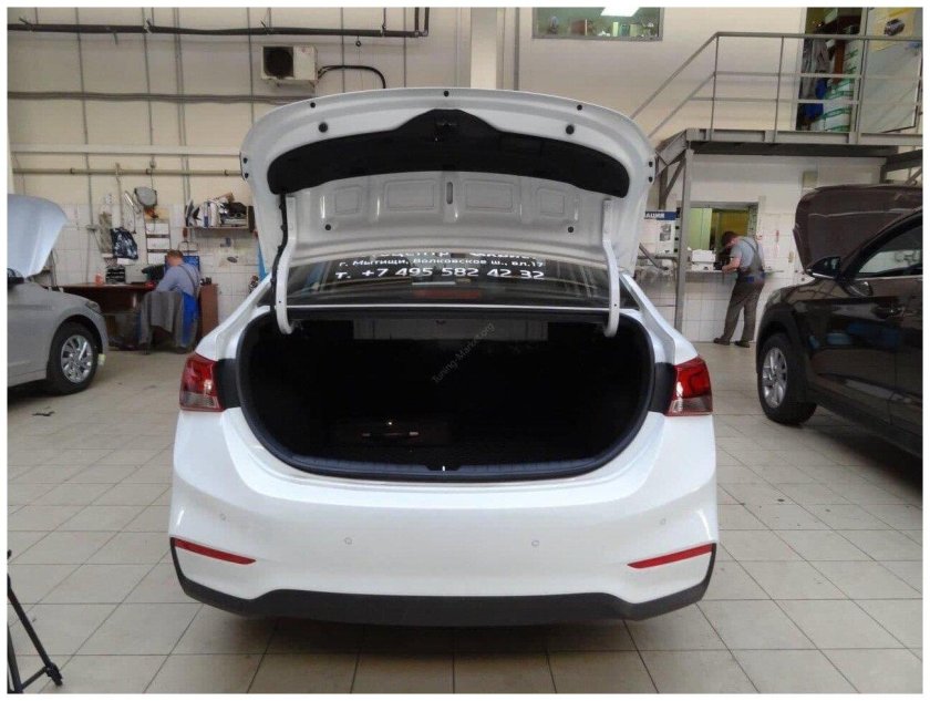 Hyundai Solaris багажник