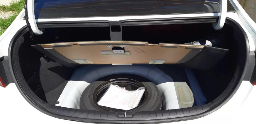 Пол багажника Солярис 2