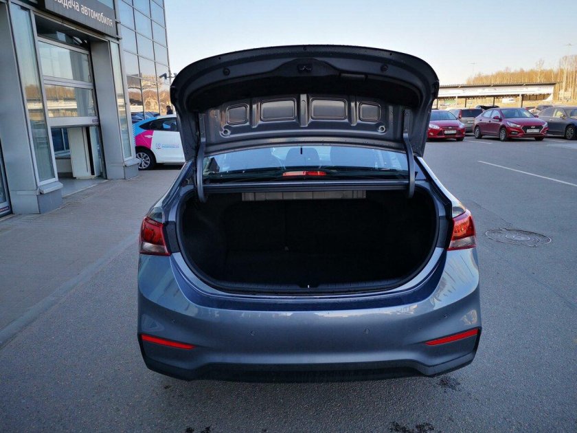 Багажник Хендай Солярис 2019