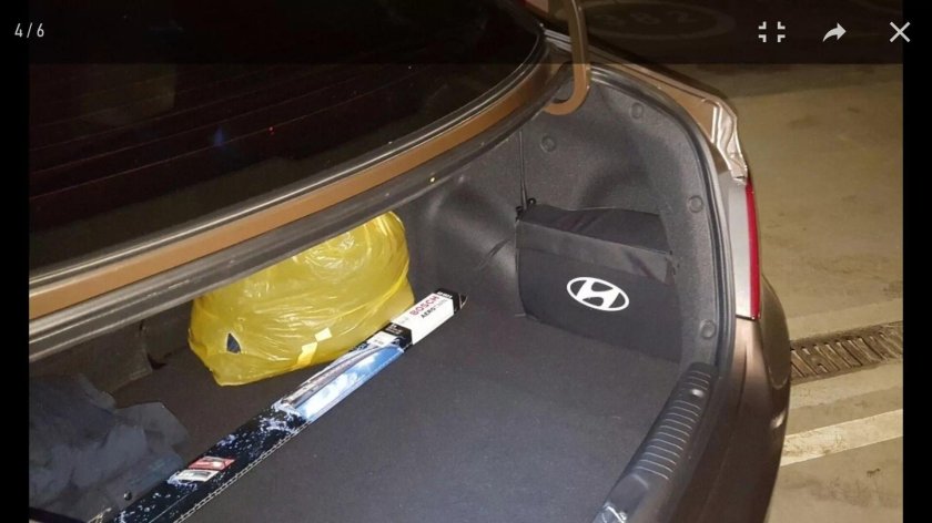 Багажник Солярис седан 2011