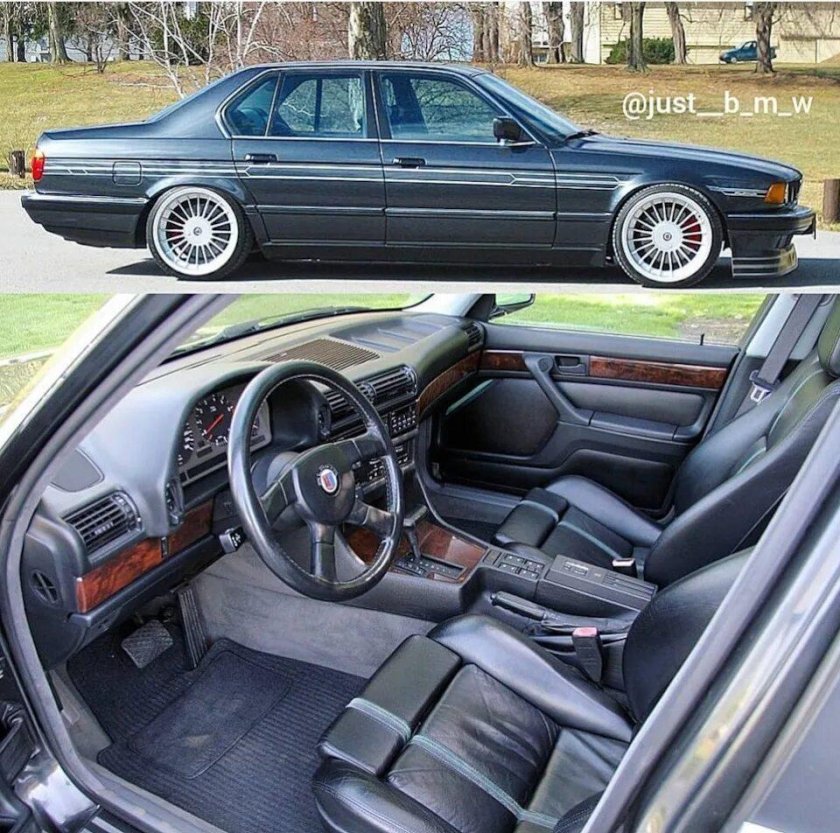 БМВ е34 Альпина салон