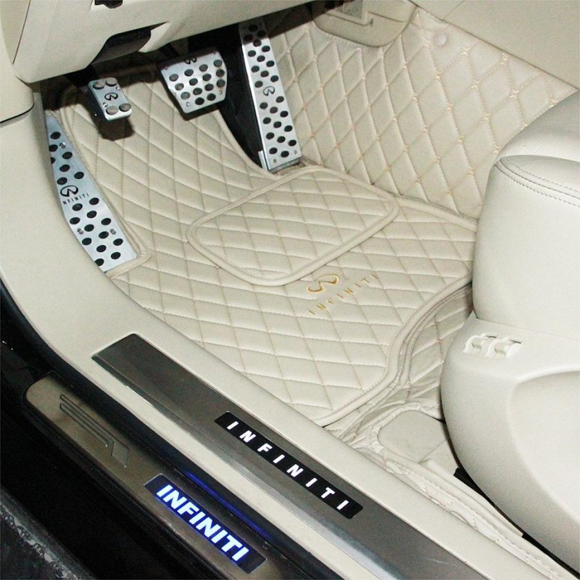 Кожаные коврики Infiniti qx70
