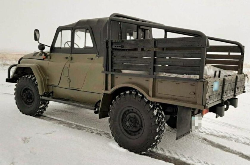 Кузов УАЗ на шасси ГАЗ-66