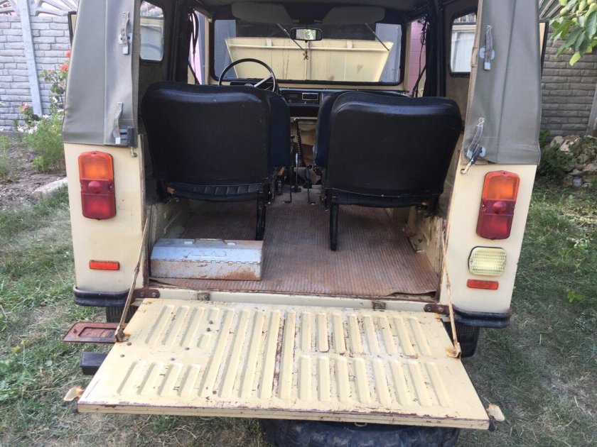 Багажник на ЛУАЗ