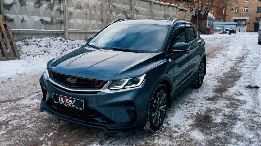 Geely Coolray антихром
