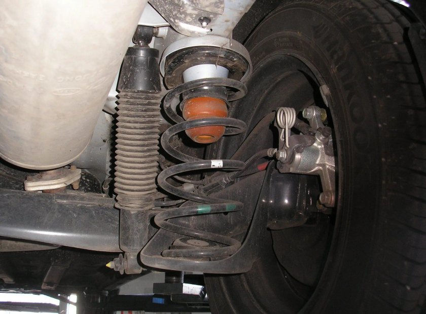 Подвеска Хендай акцент ТАГАЗ 2008 года