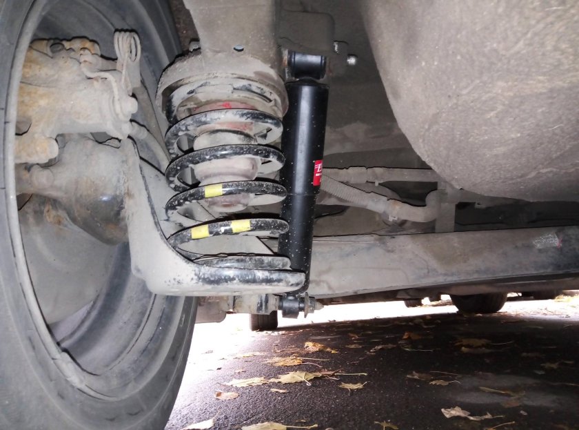 Задняя подвеска Hyundai Solaris 2011