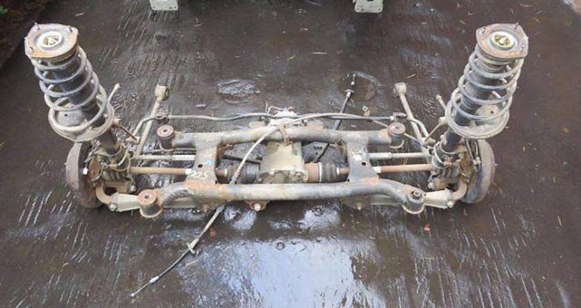 Hyundai Tucson 2008 подвеска