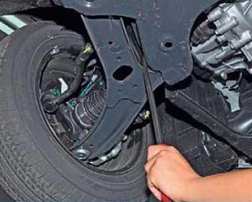 Задняя подвеска Хендай Солярис